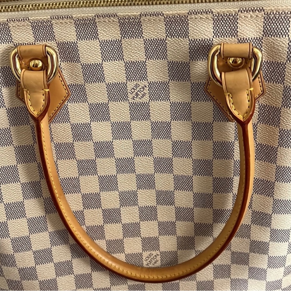 Louis Vuitton White Azure Saleyea PM - Picture 6 of 15